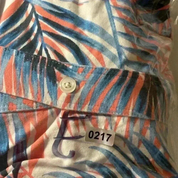 Mens size XL Express brand Hawaiian print shirt, #E217 - Picture 5 of 5